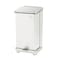Rubbermaid Commercial Defenders Biohazard Step Can, Square, Steel, 12 gal, Stainless Steel FGST12SSPL - alternate 1